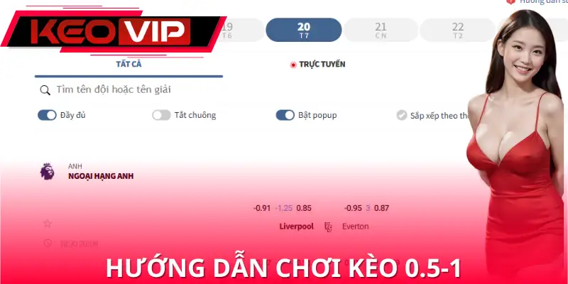 Chia sẻ cách tính kèo tài xỉu 0.5-1 là gì
